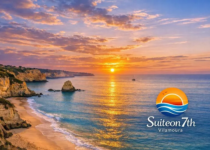 Апартаменты Suiteon7th Vilamoura Panoramic Sunset View Balcony Картейра
